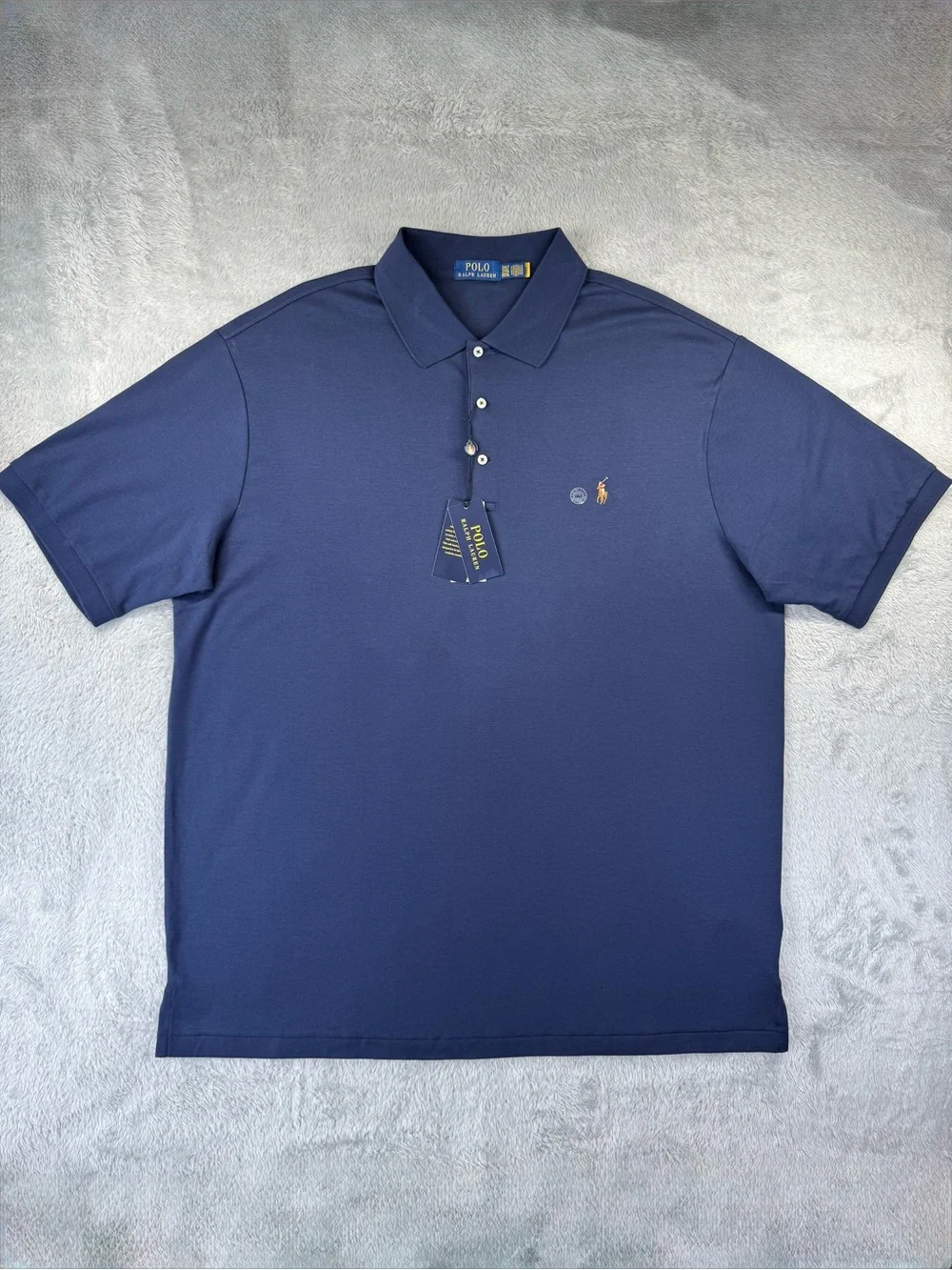 Polo Ralph Lauren 2XLT Refined Navy Big & Tall Polo NWT $125